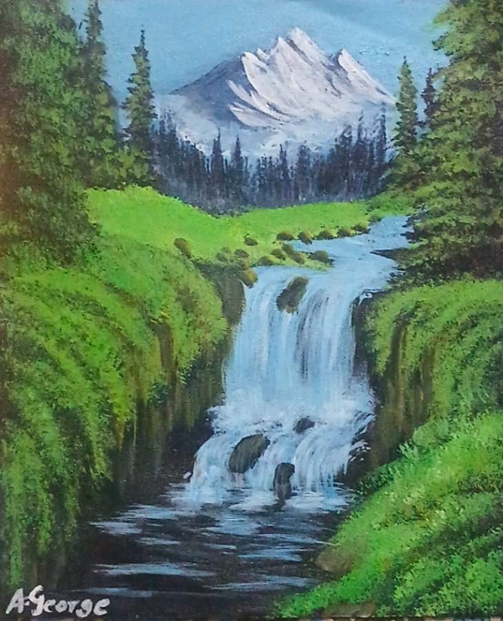 Valse Waterfall Valley waterfall