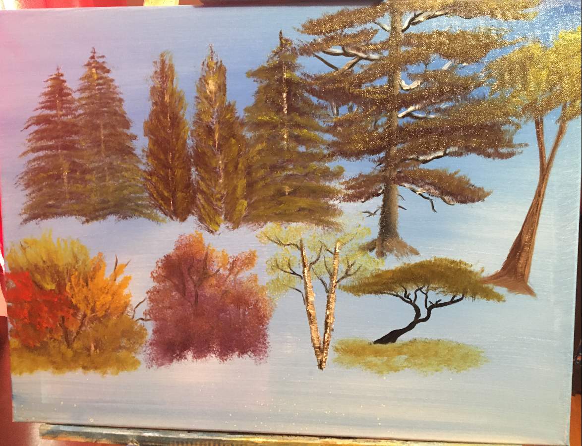 Bob Ross Workshop - Trees