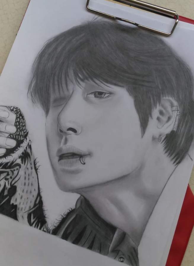 AK Arts  A new sketch of bts member V Kim taehyung  Facebook