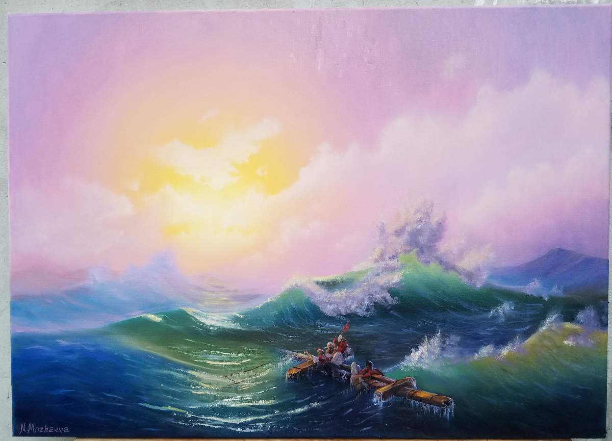 Study after Ivan Aivazovsky