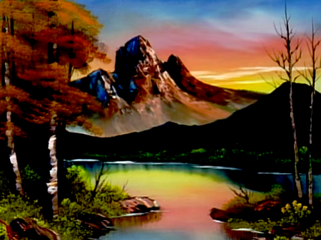 Mountain At Sunset The Joy Of Painting S12e10
