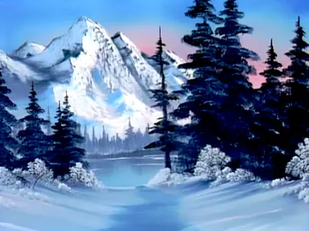 Winter Mountain - The Joy of Painting S12E13