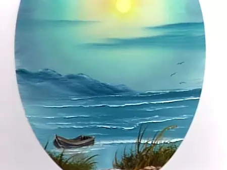 Rowboat on the Beach