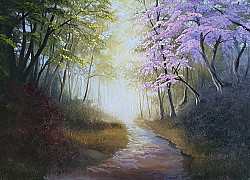 Sunshine Across the Cliffs | Paint with Kevin Hill